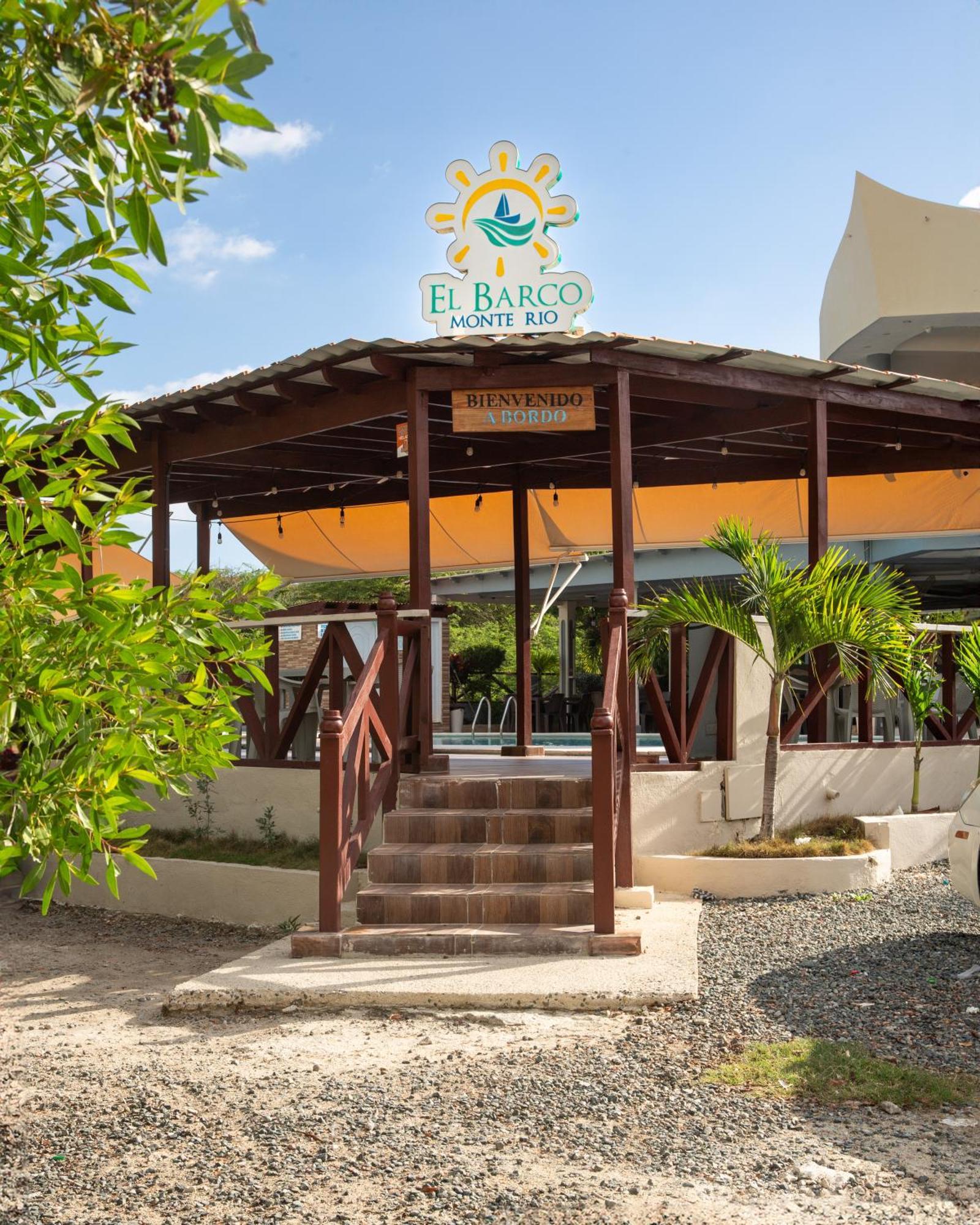 Hotel El Barco Compostela de Azua Exterior foto